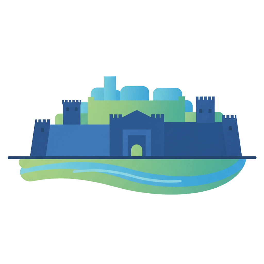 Croatia eSIM Illustration of Castle Bosiljevo a monument in Croatia